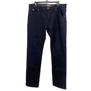 RARE Hummer Premium Mens Core‎ Cut Pants Size 40x34 Button Fly Blue Jeans Denim